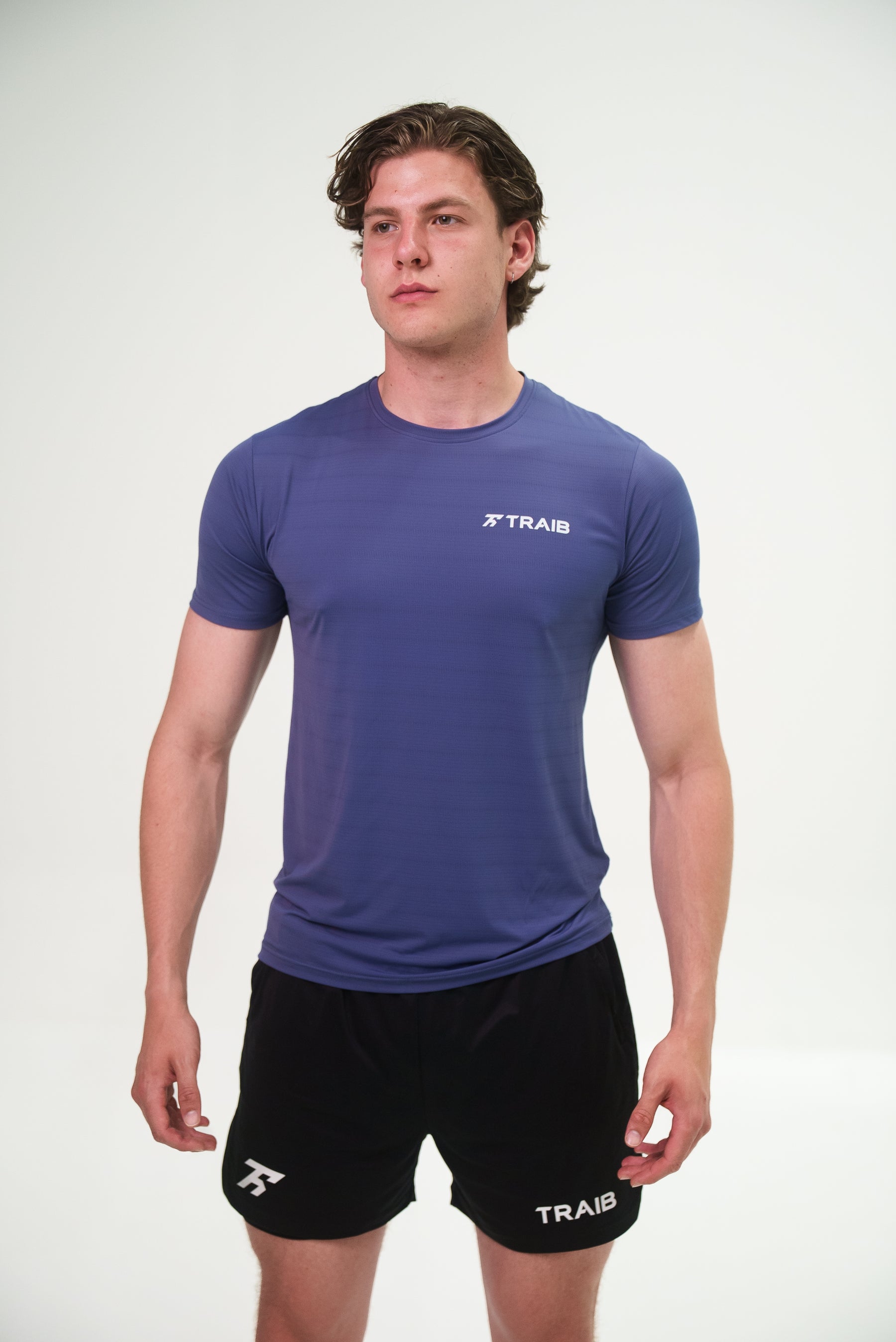 Velocity Tee in Navy