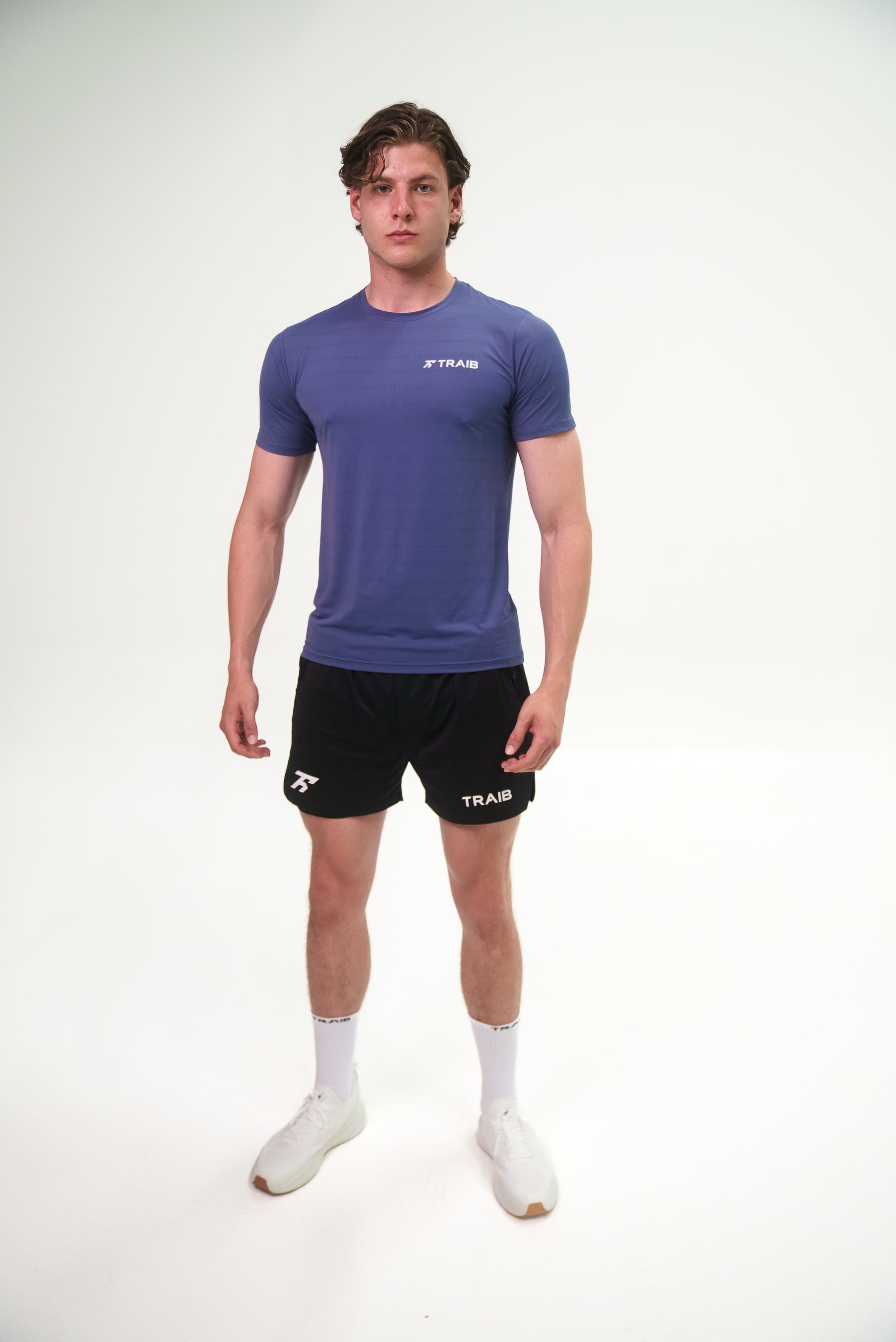 Velocity Tee in Navy