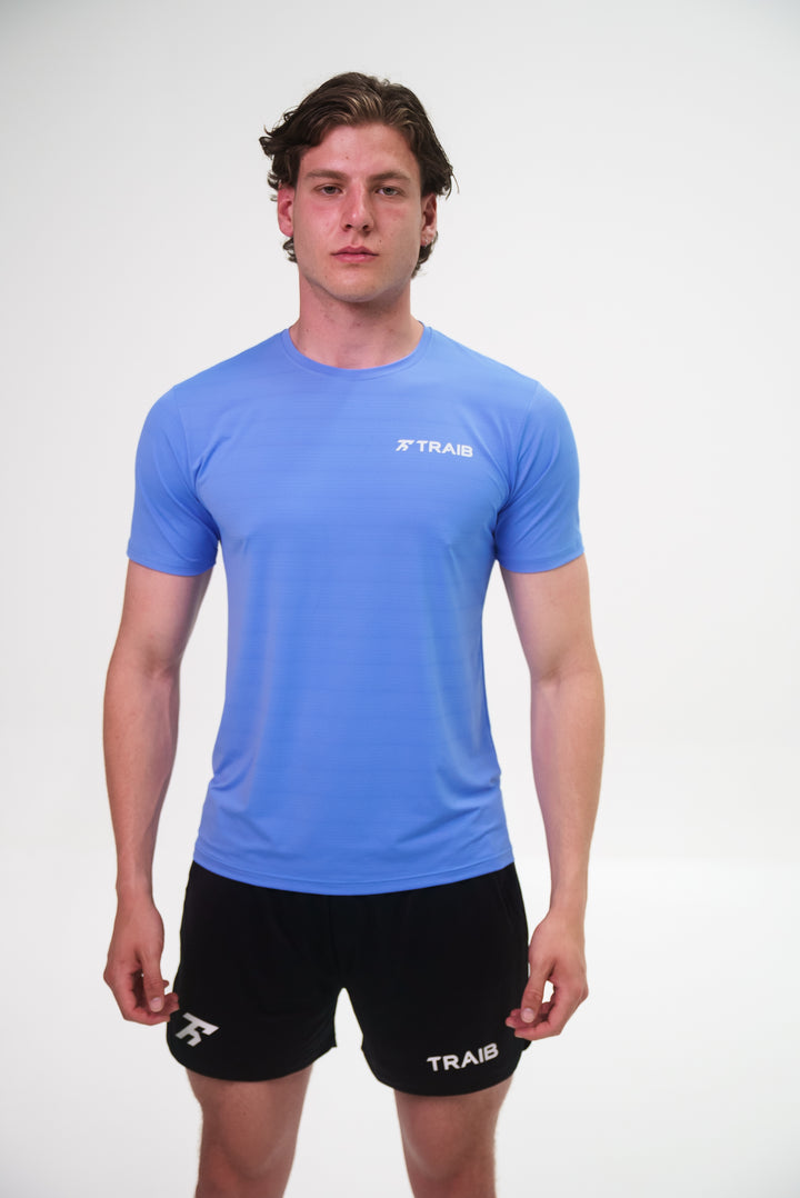 Velocity Tee in Light Blue