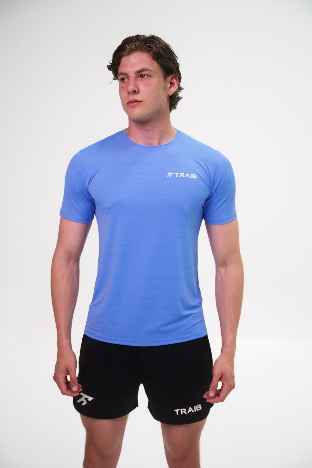 Velocity Tee in Light Blue